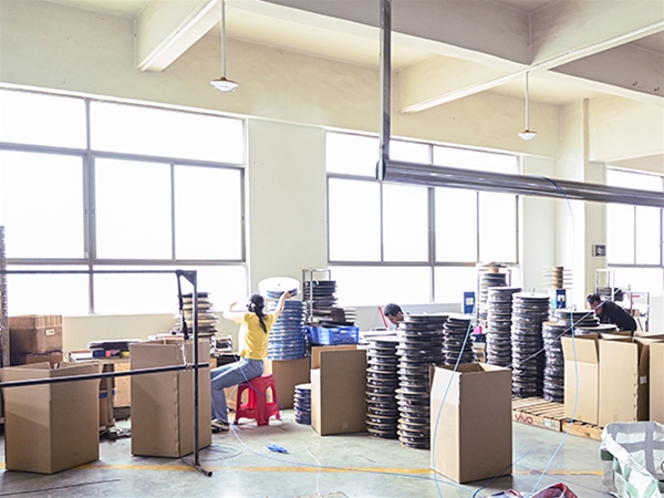 Packing area